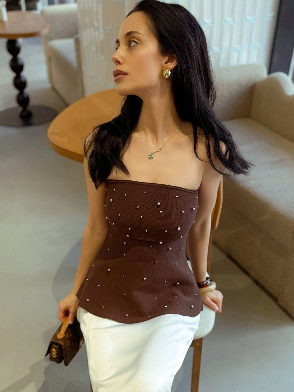 Елизавета К Размер S-М, Рост 169, Парраметры 89/71/100. LUNAPRO Дом стильных, сборных и индивидуальных съемок для брендов