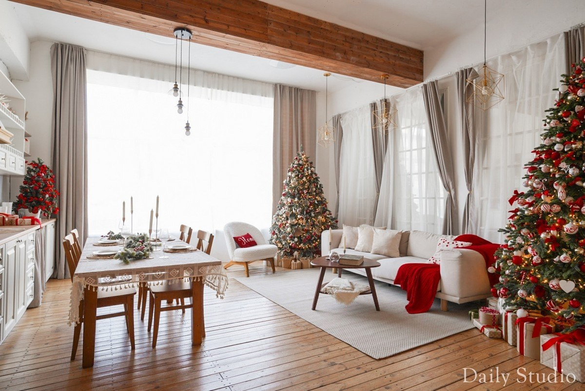 Новогодние фотосессии в фотостудиях Питера