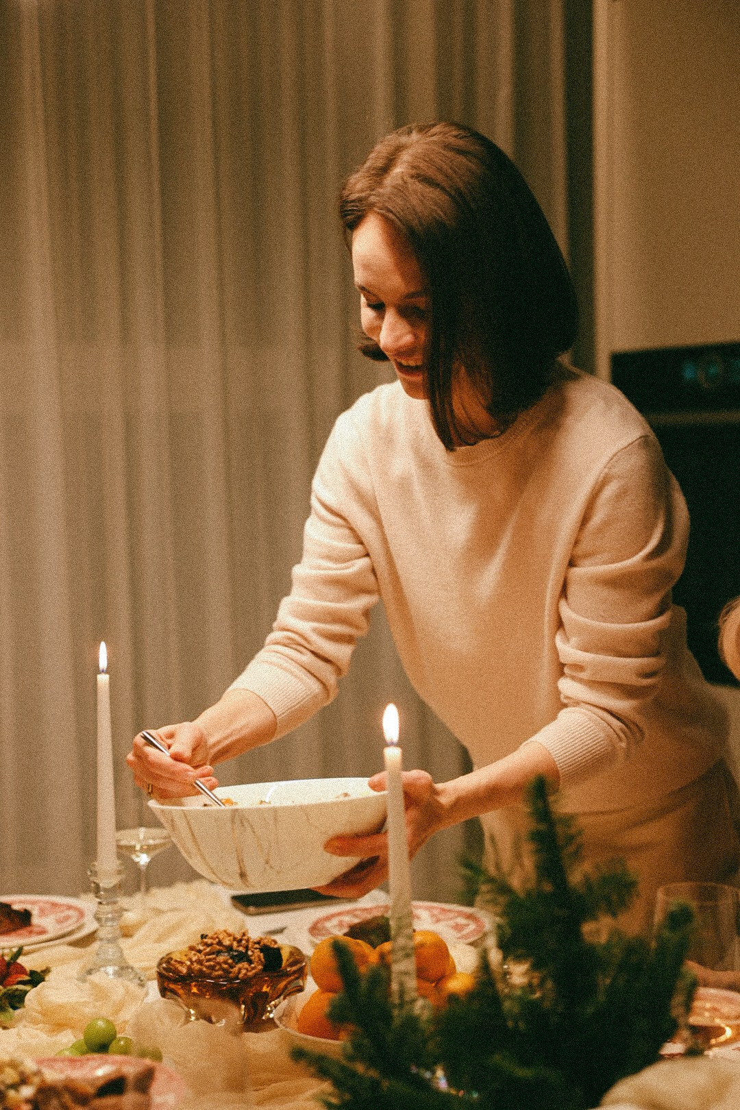Праздничный ужин. Фотограф Нижний Новгород