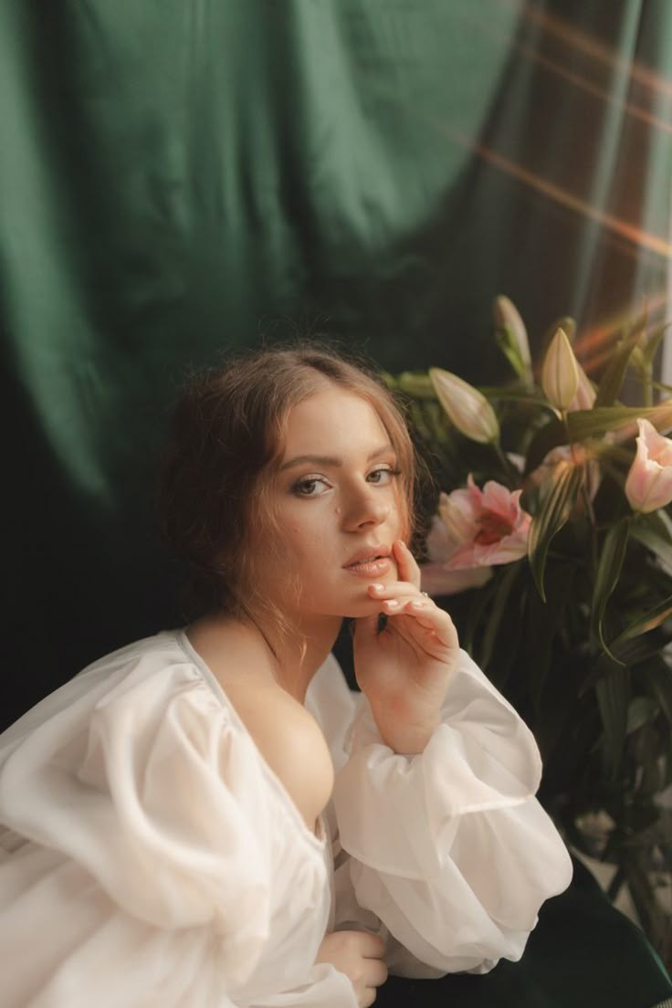 Фотосессия с цветами. Фотограф в Иркутске Кристина Телегина