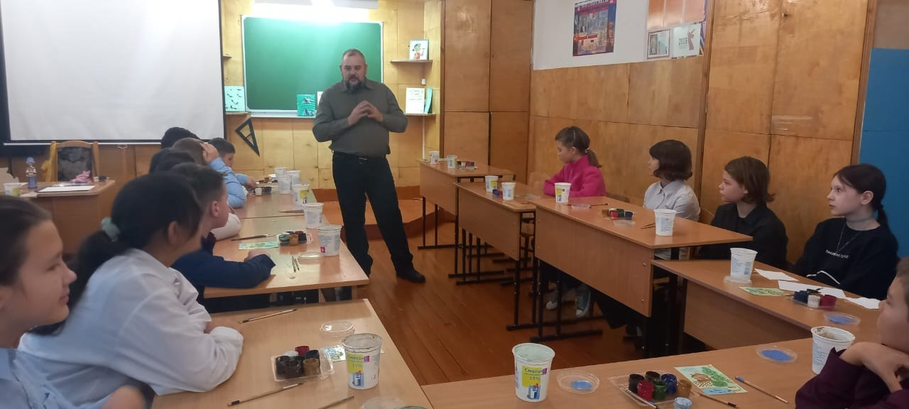 Мастер-класс для СОШ № 3. Сувениры и подарки с Ордынской росписью | Новосибирск