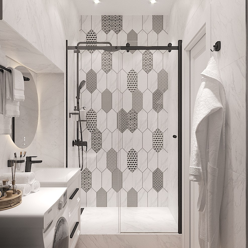 Евродвушка в историческом доме. Студия интерьерной визуализации и дизайна FishkaRom в Краснодаре и по всей России