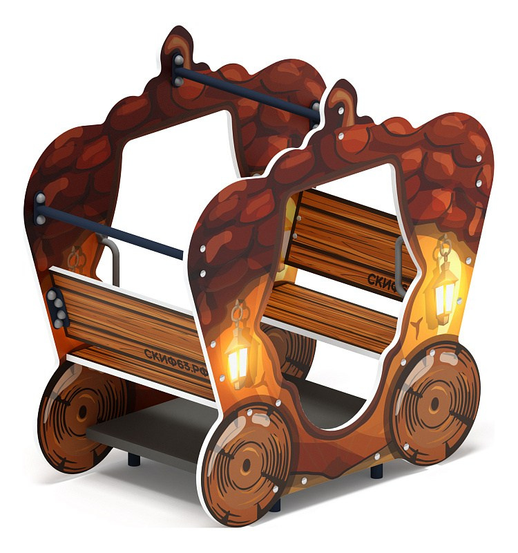 МФ 10.03.15-02.И1 Карета. Желудь Габариты (ШхДхВ): 1170x610x1190 Зона безопасности, мм: 3170х2610