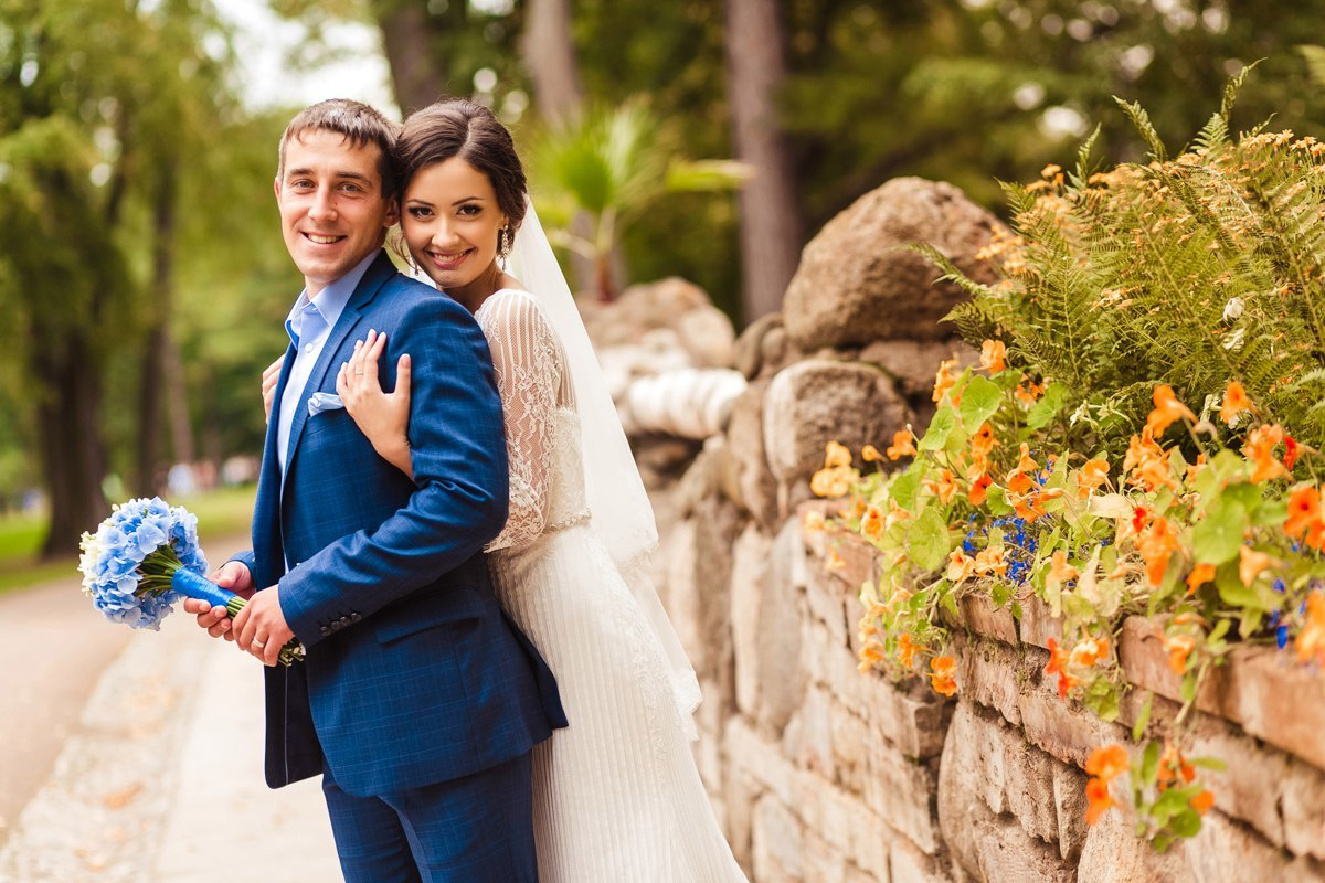 Свадьба в Новом Петергофе. Свадебный фотограф в Санкт-Петербурге и Петергофе Андрей Заяц