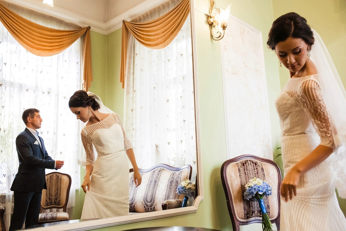 Свадьба в Новом Петергофе. Свадебный фотограф в Санкт-Петербурге и Петергофе Андрей Заяц