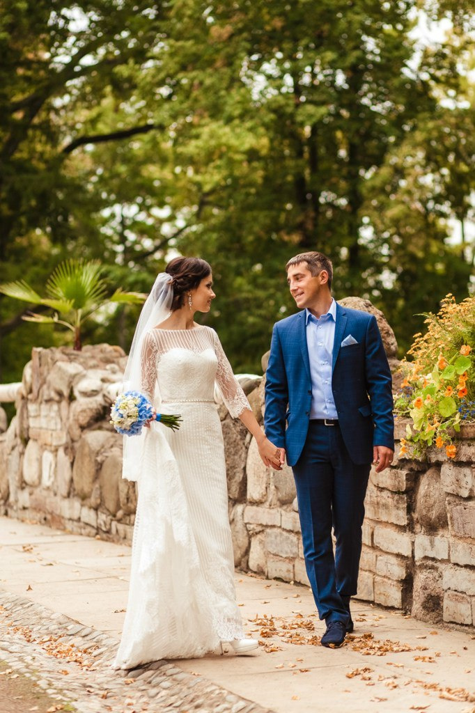 Свадьба в Новом Петергофе. Свадебный фотограф в Санкт-Петербурге и Петергофе Андрей Заяц