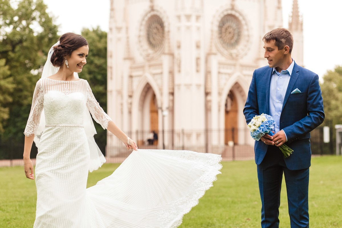 Свадьба в Новом Петергофе. Свадебный фотограф в Санкт-Петербурге и Петергофе Андрей Заяц