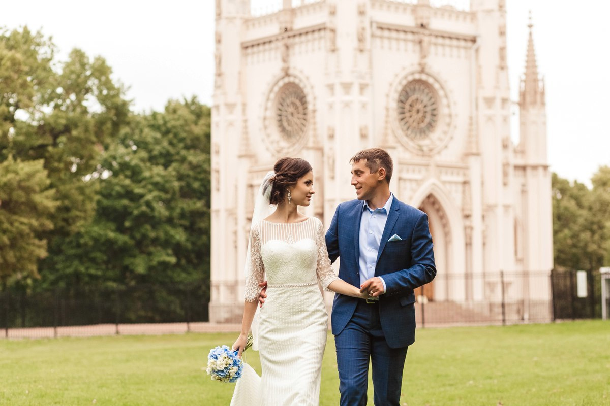 Свадьба в Новом Петергофе. Свадебный фотограф в Санкт-Петербурге и Петергофе Андрей Заяц