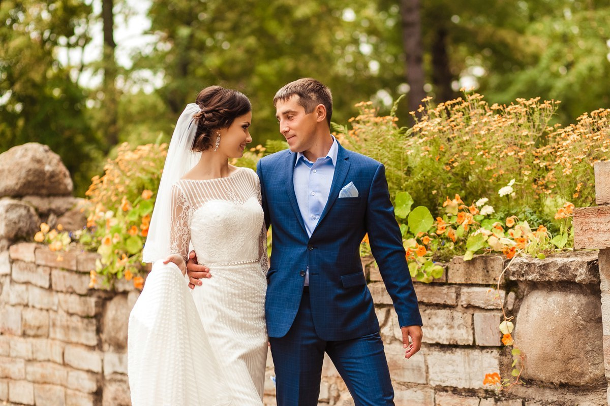 Свадьба в Новом Петергофе. Свадебный фотограф в Санкт-Петербурге и Петергофе Андрей Заяц
