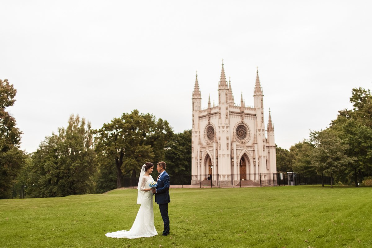Свадьба в Новом Петергофе. Свадебный фотограф в Санкт-Петербурге и Петергофе Андрей Заяц