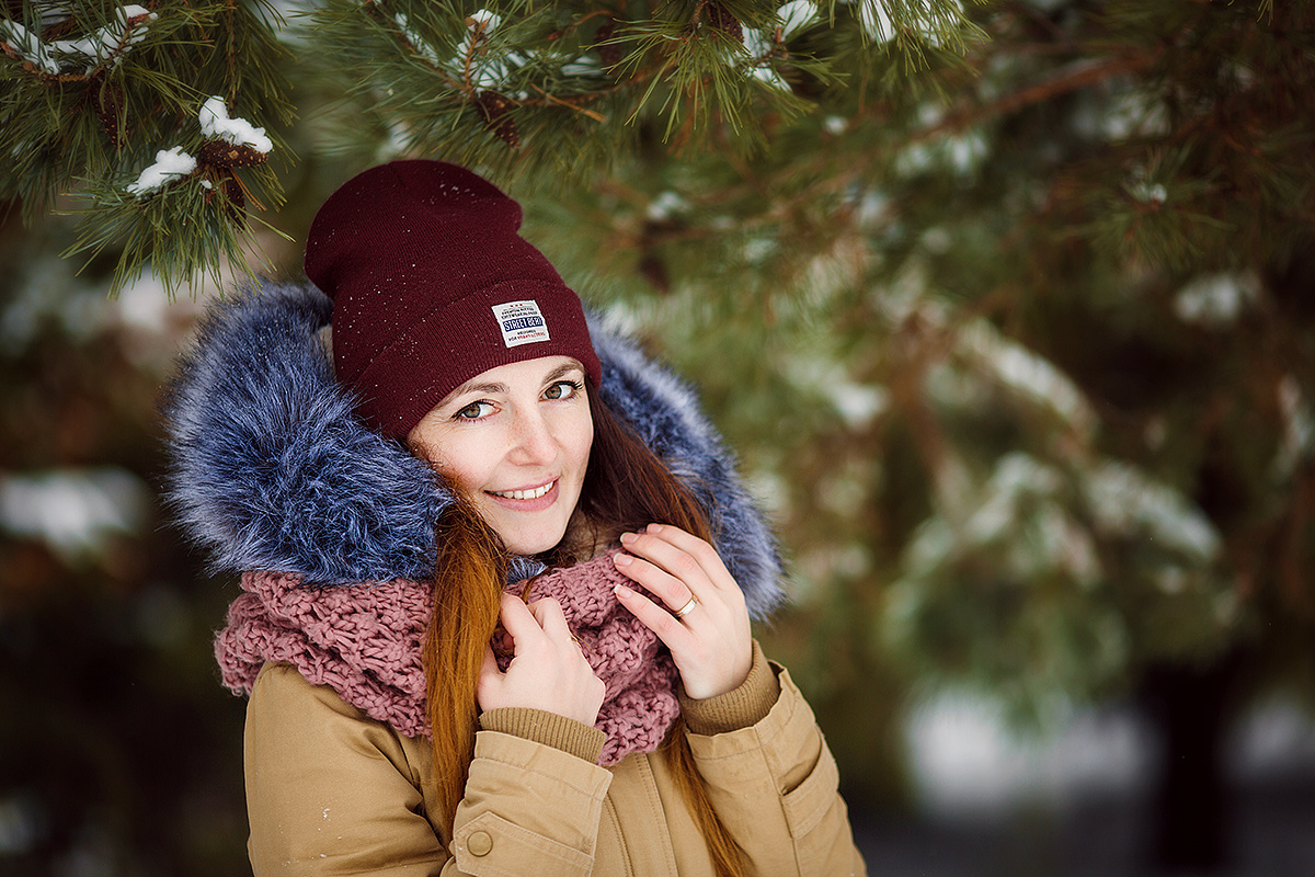 Зимняя семейная фотопрогулка. Свадебный и семейный фотограф Москва Екатерина Верижникова