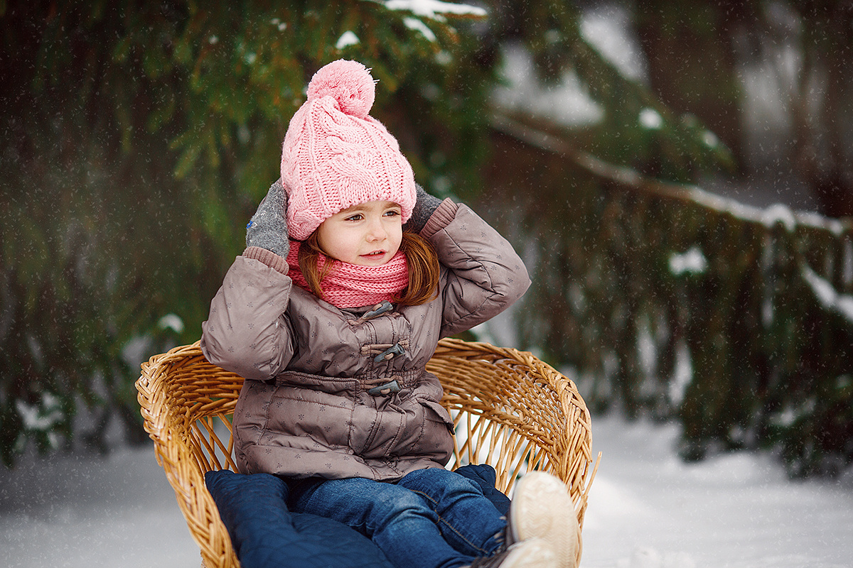 Зимняя семейная фотопрогулка. Свадебный и семейный фотограф Москва Екатерина Верижникова