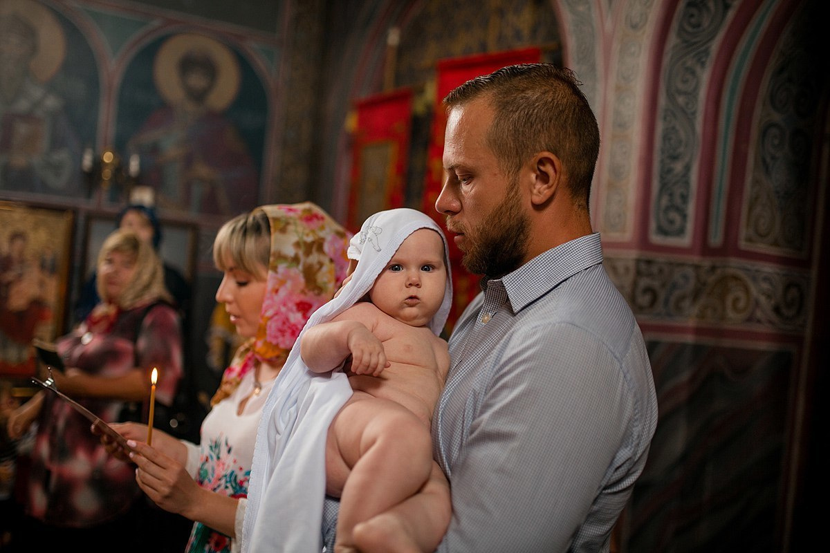 Фотосессия крещение Леры. Свадебный и семейный фотограф Москва Екатерина Верижникова