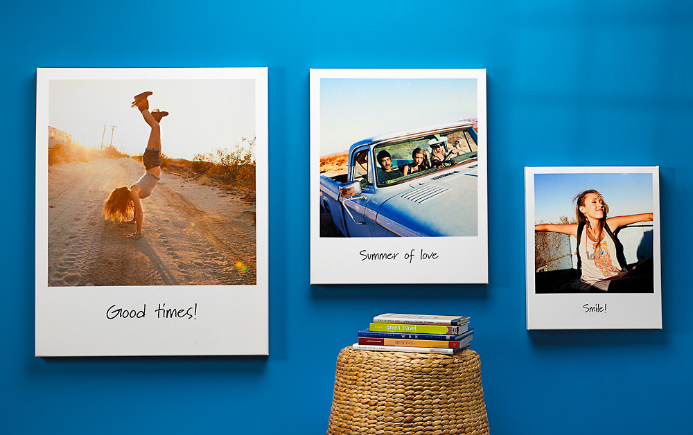 Холсты в стиле Полароид. Выпускные альбомы в Советске