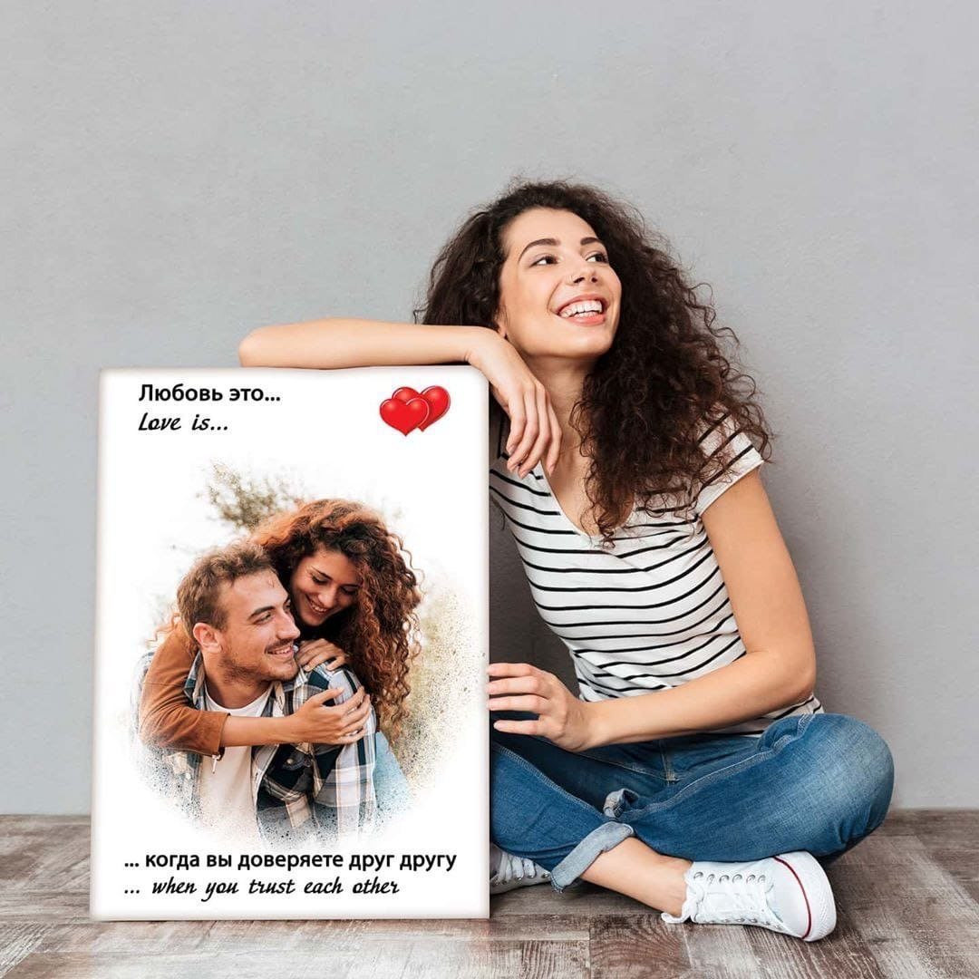 Холсты в стиле Love is…. Выпускные альбомы в Советске