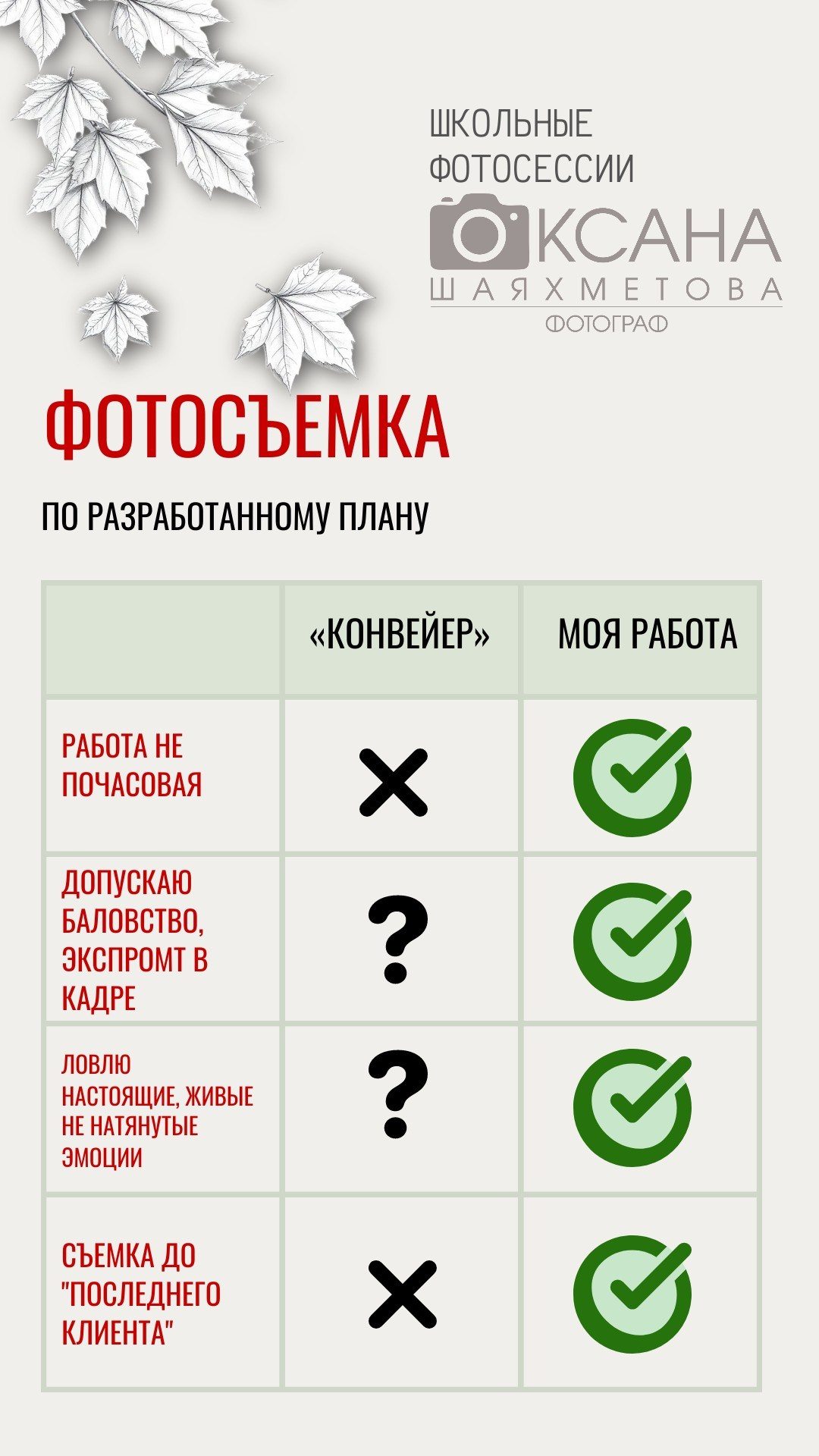 Фотосессии выпускных классов приемущества