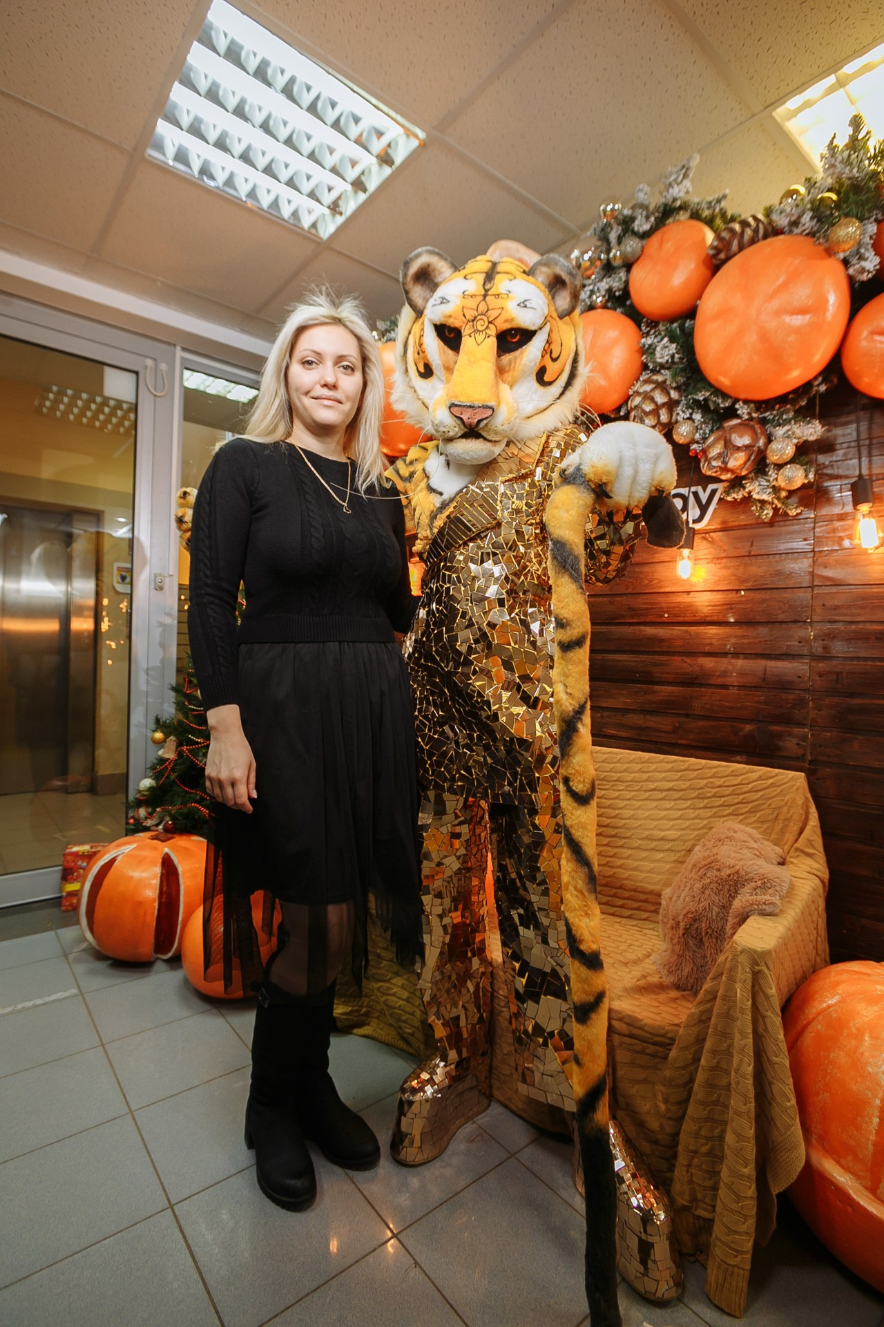 Рождественские встречи в офисе компании Домру. Событийный фотограф Максим Бескоровайновнов