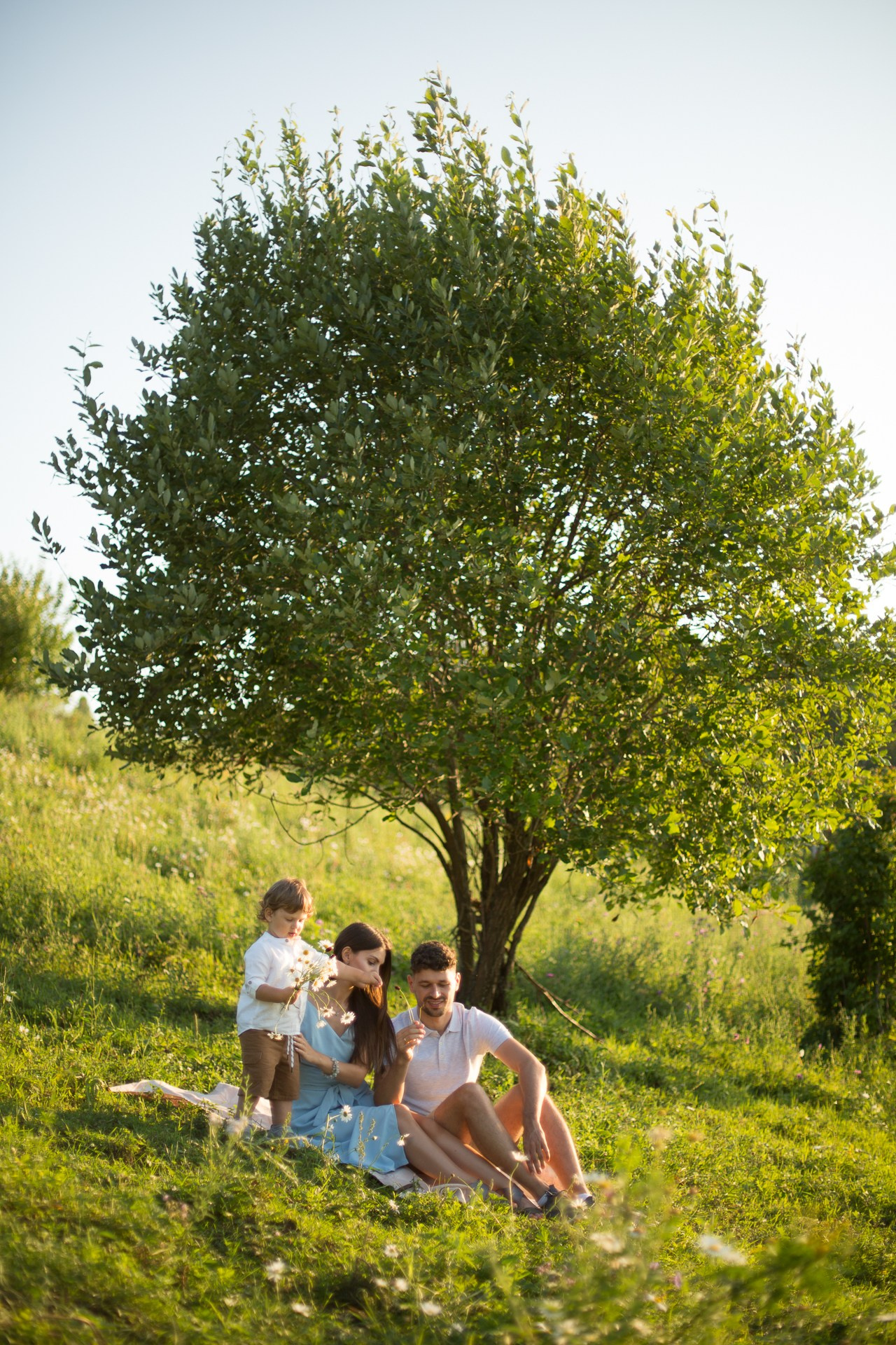 Семья. Горы. Фотограф Любовь Щербинина