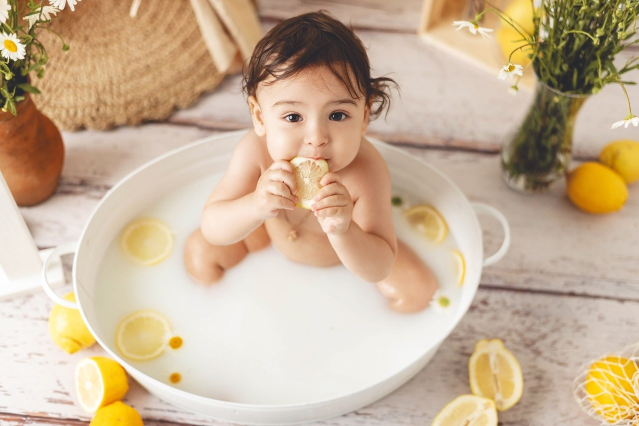 Годовасие, молочные ванны, детские фотодни. Фотограф в Смоленске Екатерина Коненкова