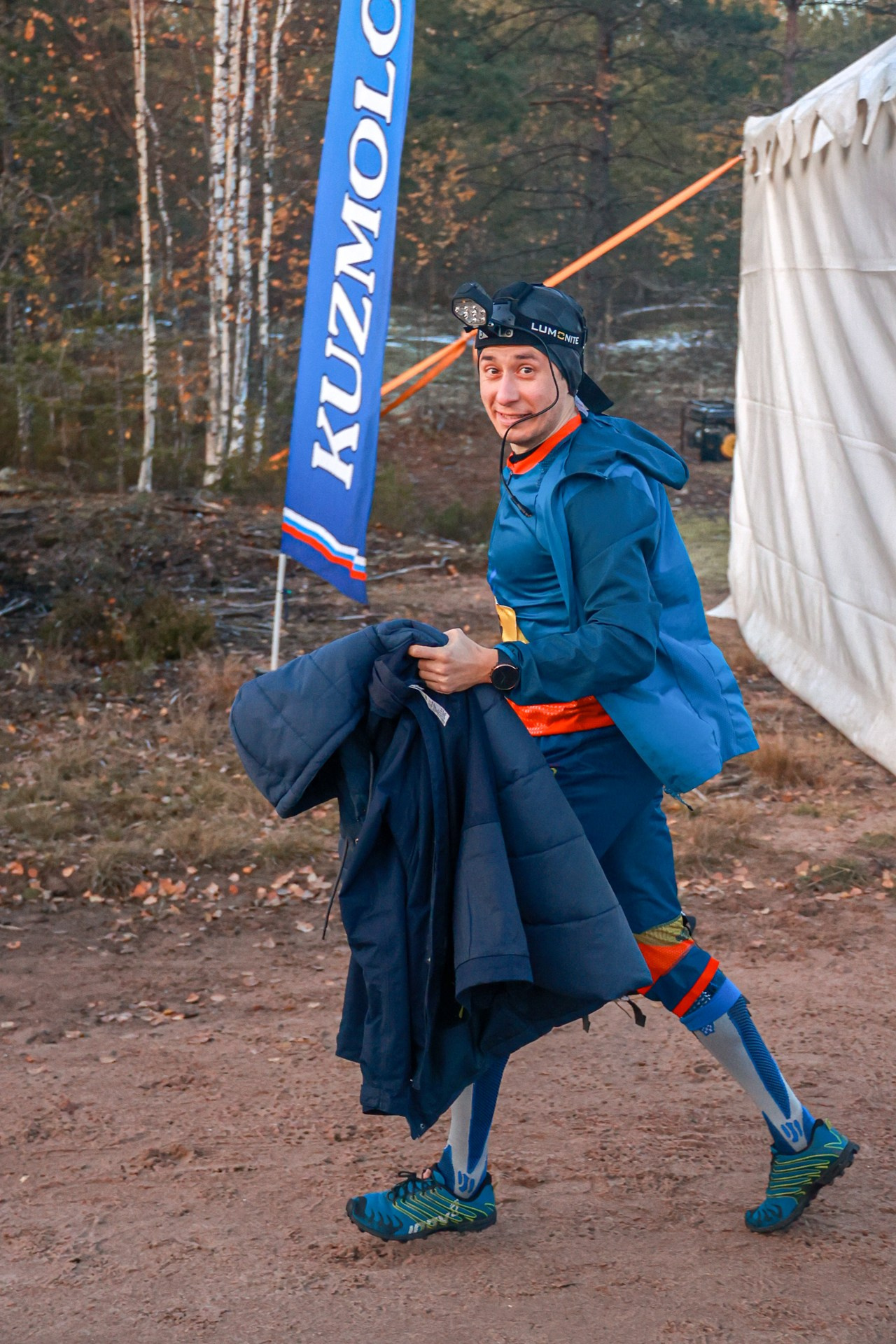 Ночная съемка мероприятия