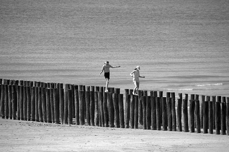 Beach games 1. North sea.