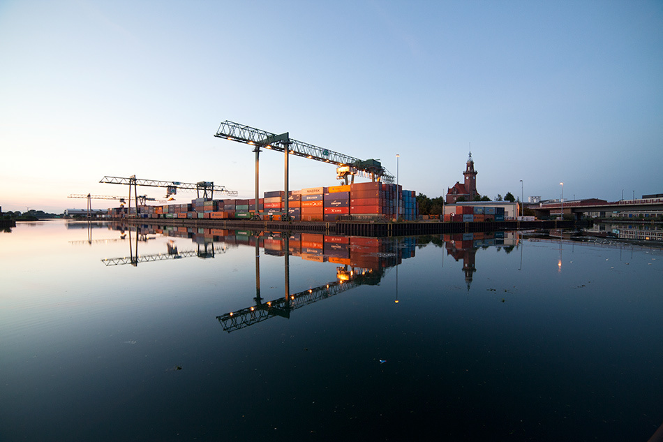 Dortmund, river port