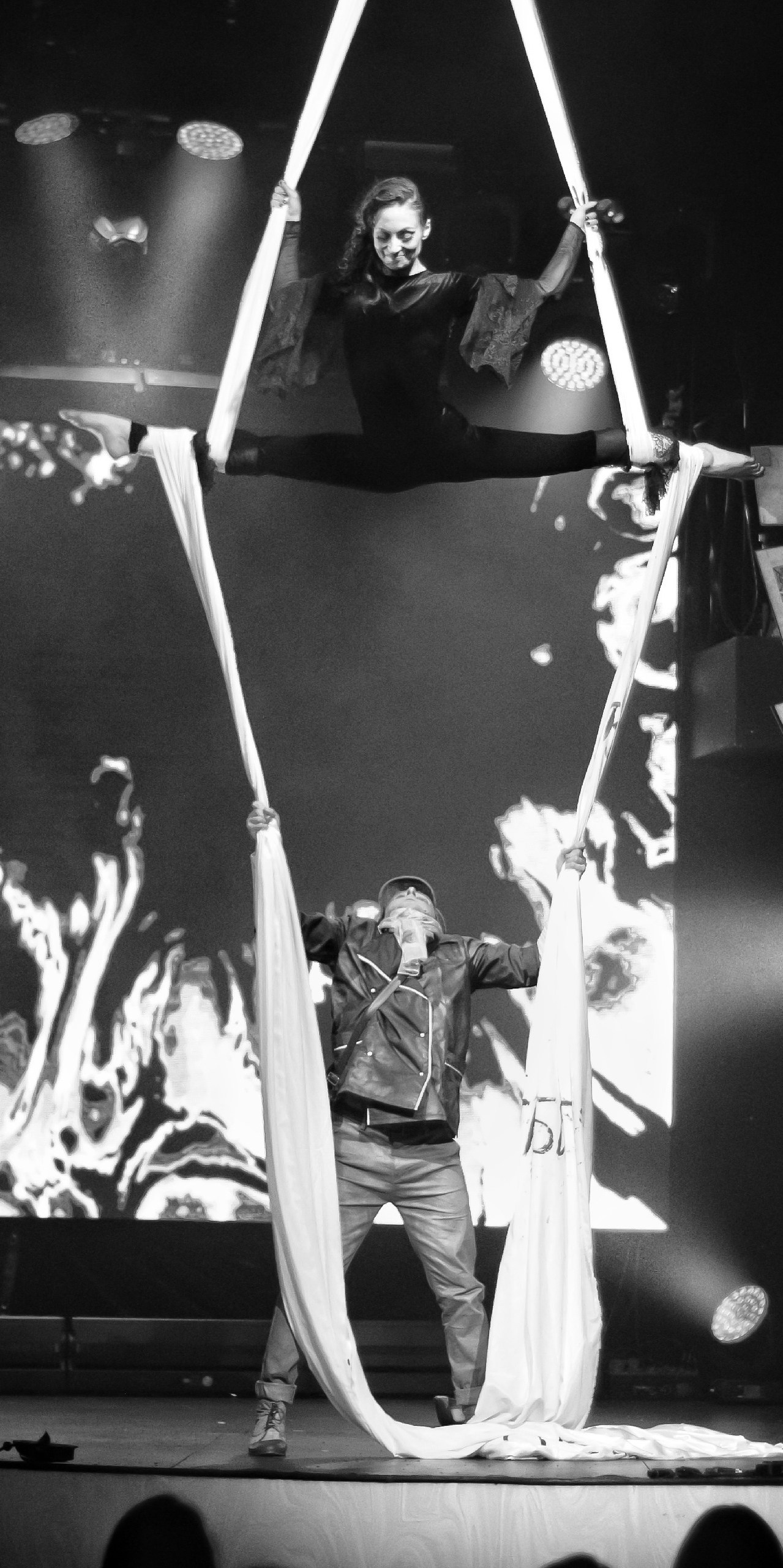 Выступление цирка в «Gaika Space». Репортажный и портретный фотограф / видеограф (СПБ)