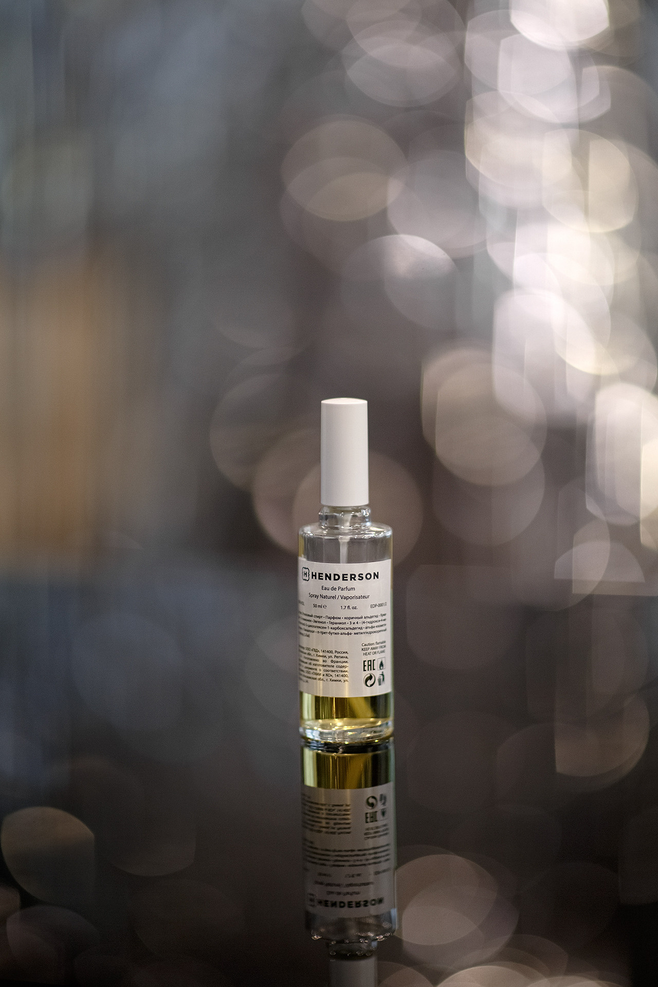 Предметная съемка, Предметная съемка парфюмерии henderson