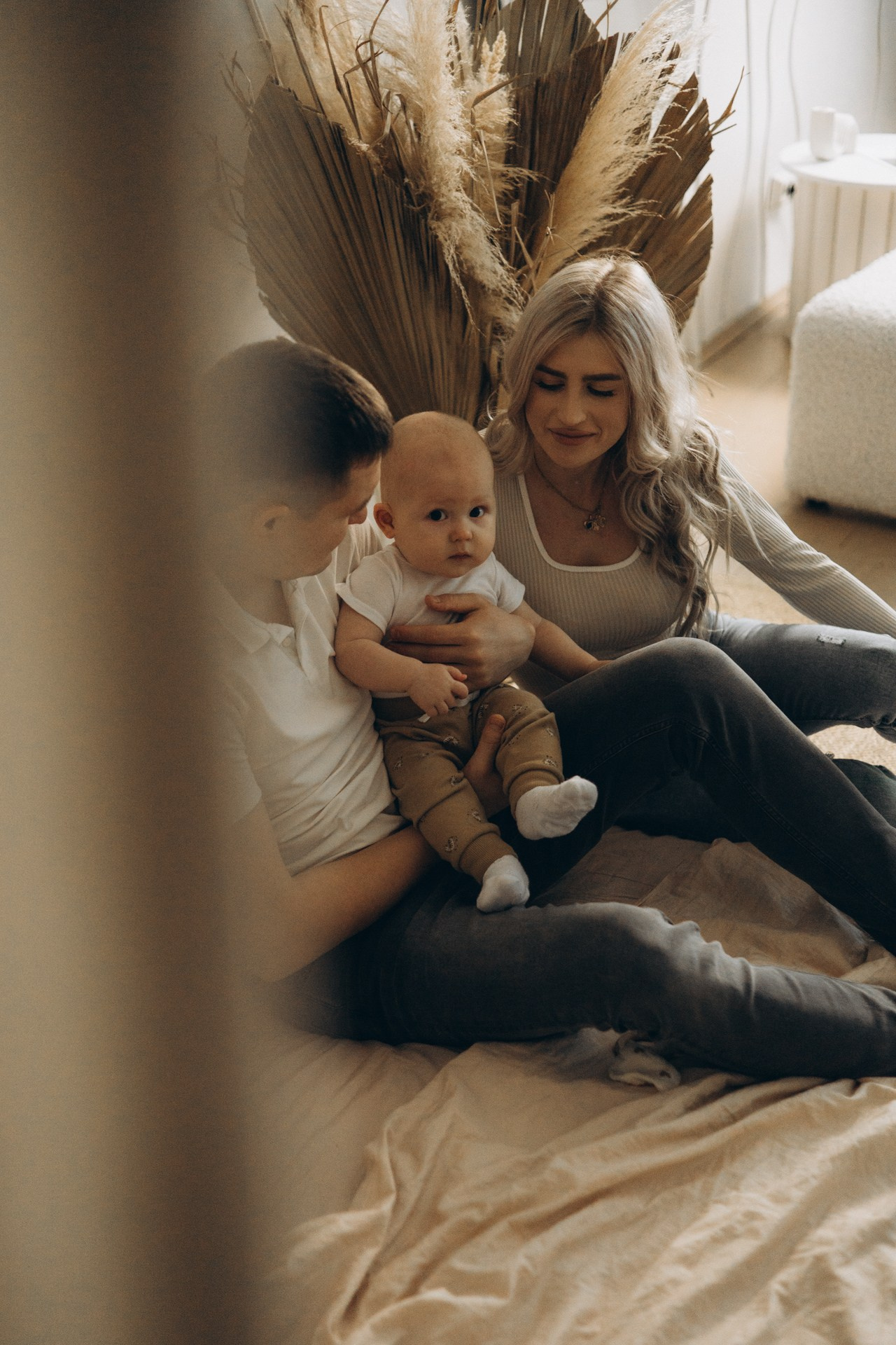 Семейная фотосессия с маленьким ребенком. Семейный фотограф в Ижевске Даша Денисова