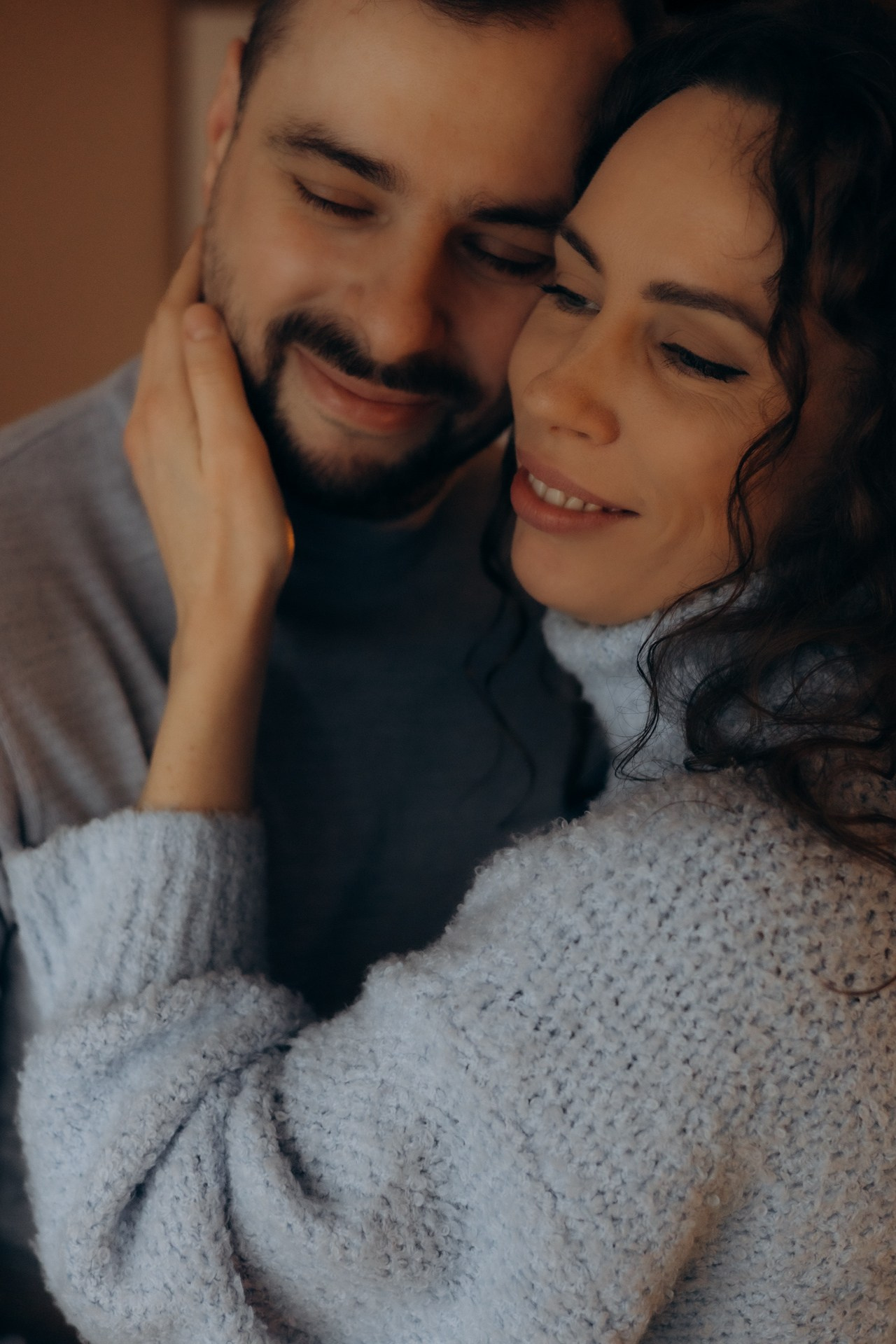 Домашняя фотосессия лавстори. Семейный фотограф в Ижевске Даша Денисова