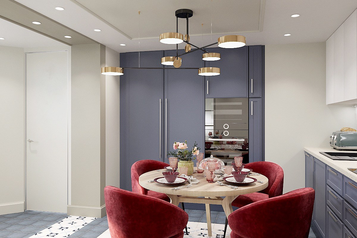 Пентхаус в городе Королев. Архитектура. Интерьер. Корниенко Маргарита