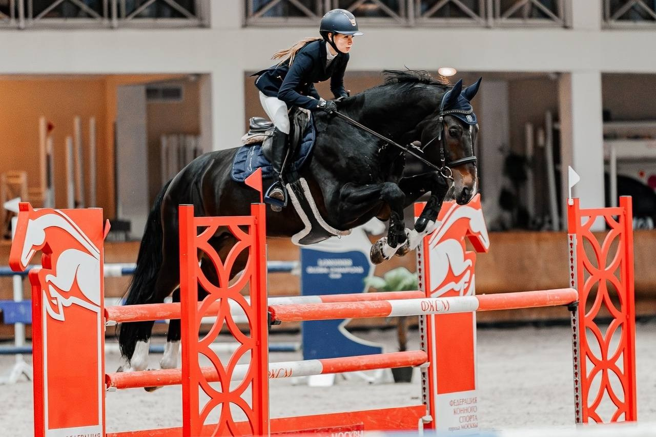 ЗИМНИЙ КУБОК ФЕДЕРАЦИИ КОННОГО СПОРТА ГОРОДА МОСКВЫ. Куракина Дарья • Конный фотограф