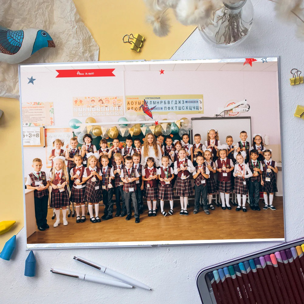 Альбомы первоклассников. Семейный и детский фотограф в Новороссийске Татьяна Крестина