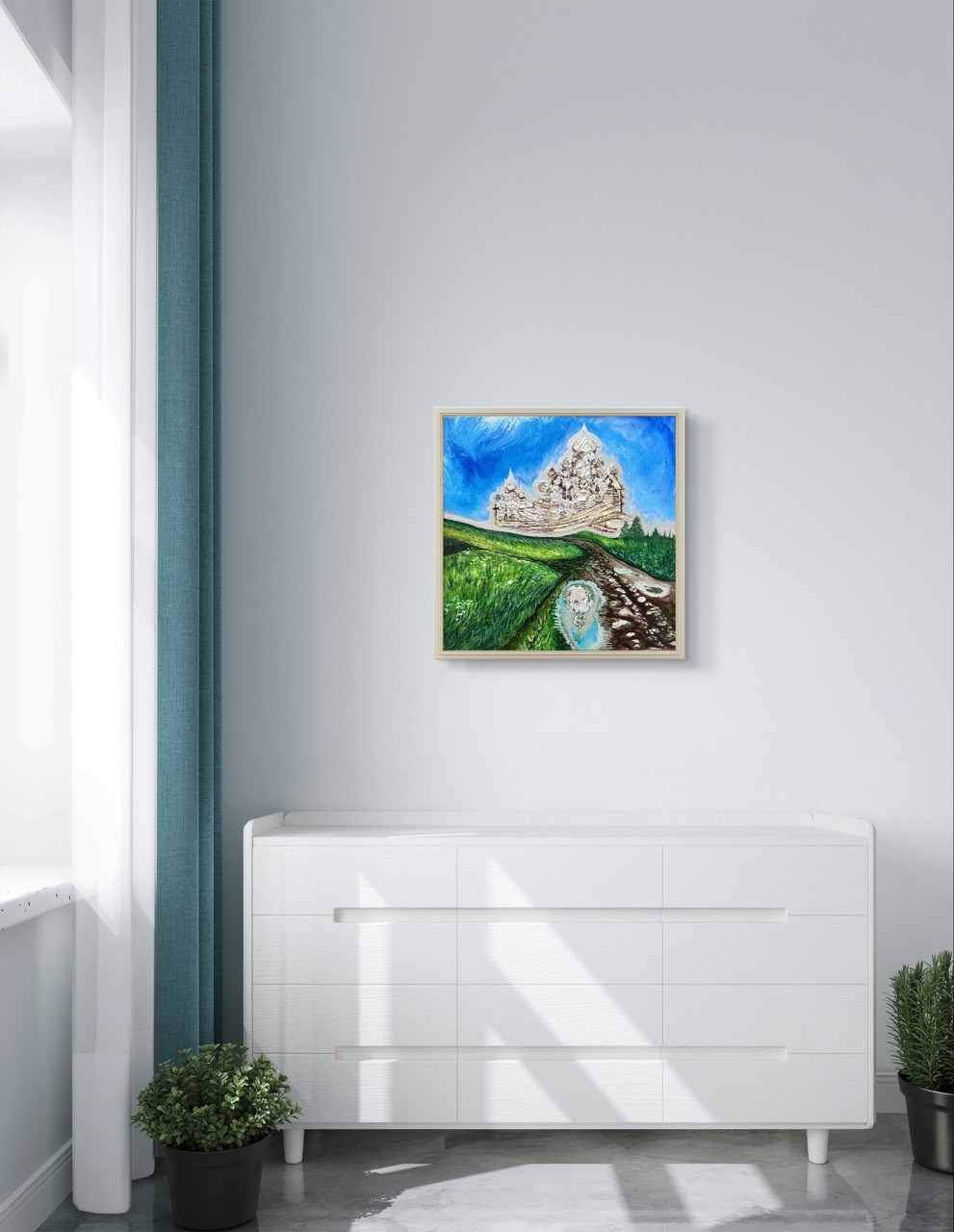 Серия «Места силы». Картины пейзаж