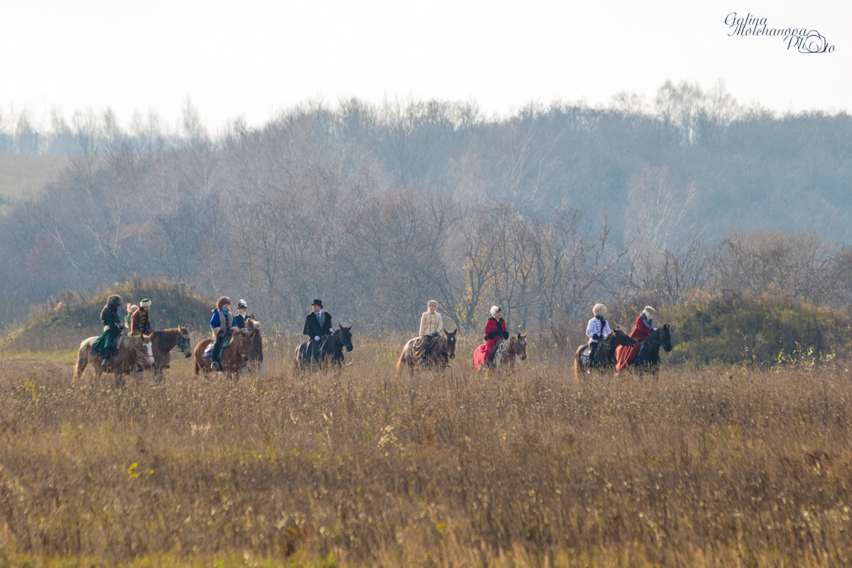 Конно-псовые охоты. Балетный фотограф в Москве Галина Молчанова