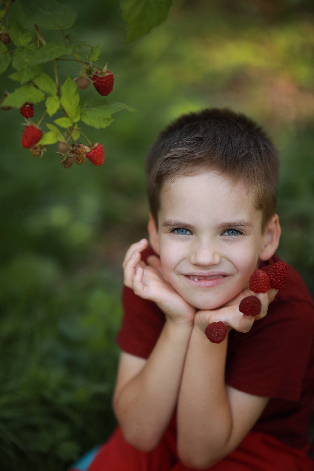 Ягода-малина. Фотограф Юлия Рязанова Москва семейный и детский