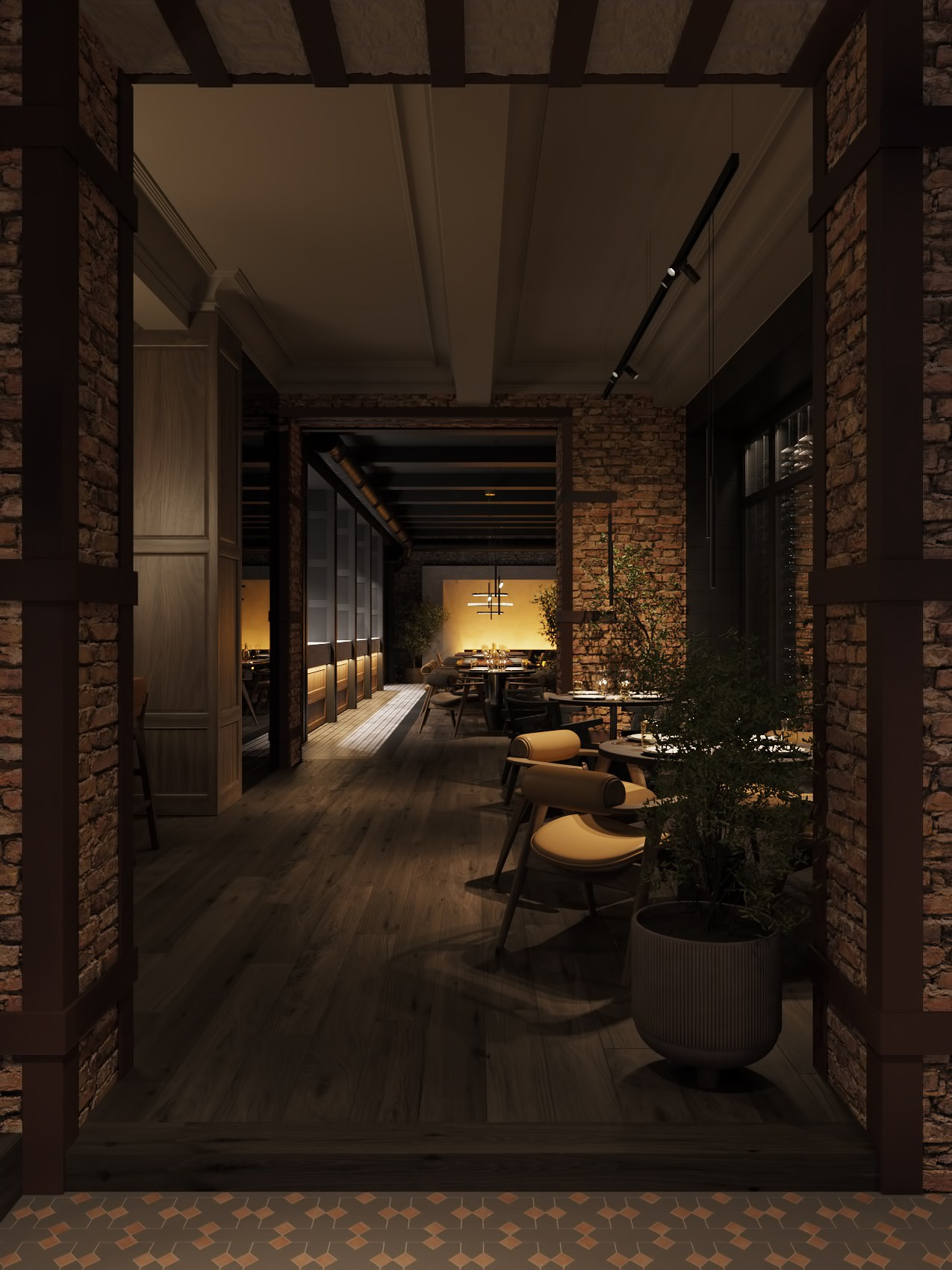 Ресторан «Трепет и Томаты». Rezells Architects — студия дизайна жилых и коммерческих интерьеров