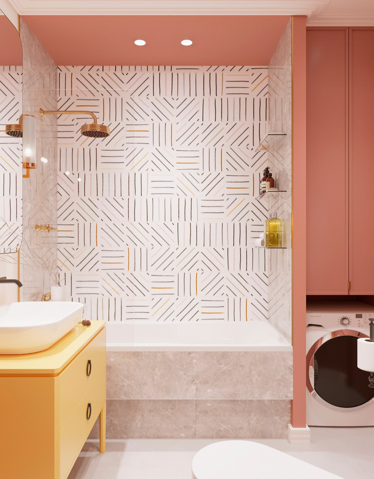 Жилое пространство для девушки в Санкт-Петербурге. Дизайнер интерьера Троилова Арина