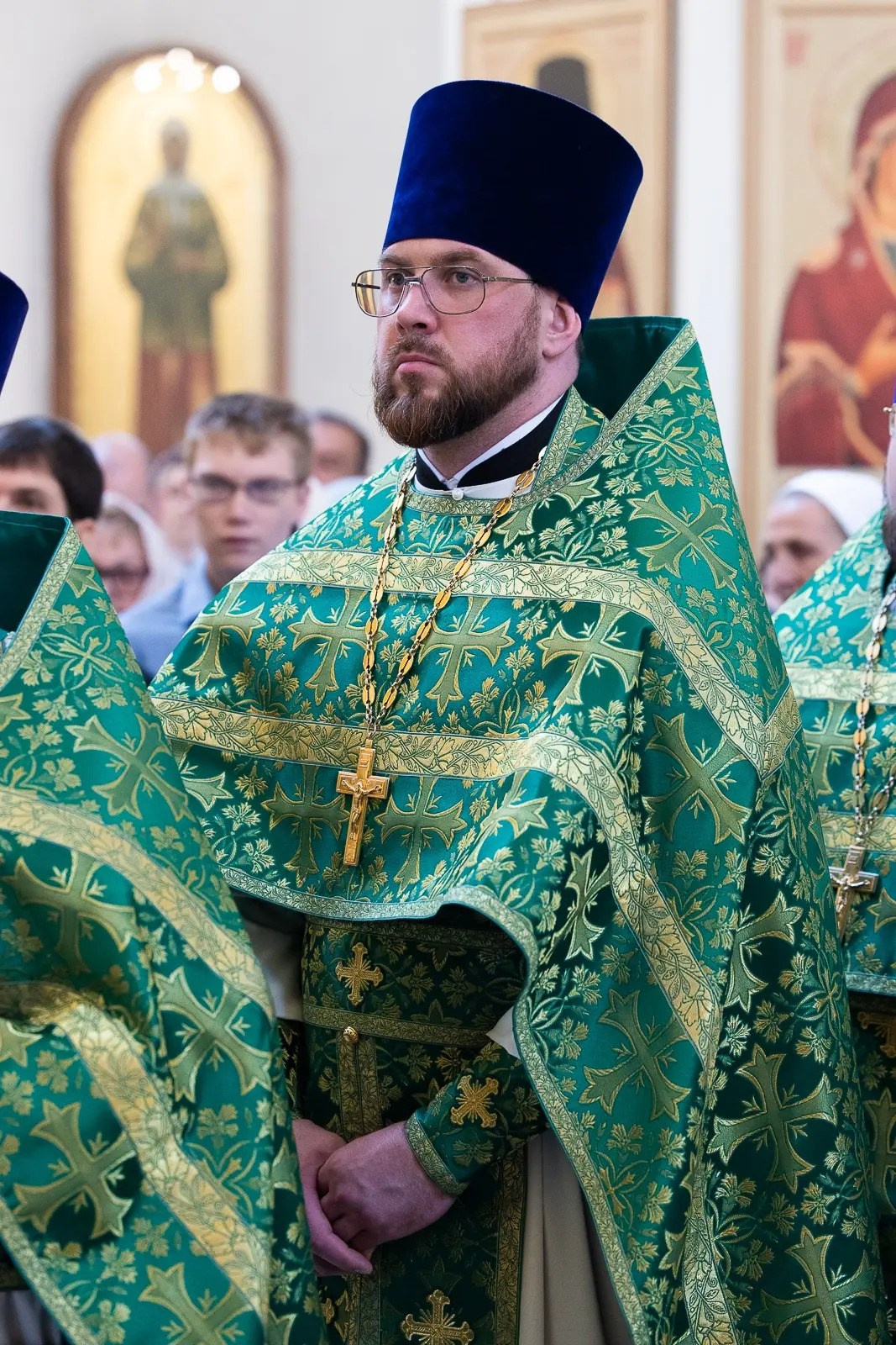 МИТРОПОЛИТ ИГНАТИЙ СОВЕРШИЛ БОЖЕСТВЕННУЮ ЛИТУРГИЮ В СОБОРНОМ ХРАМЕ СВЯТИТЕЛЯ СПИРИДОНА ТРИМИФУНТСКОГО. Саратовское Северо-Западное благочиние