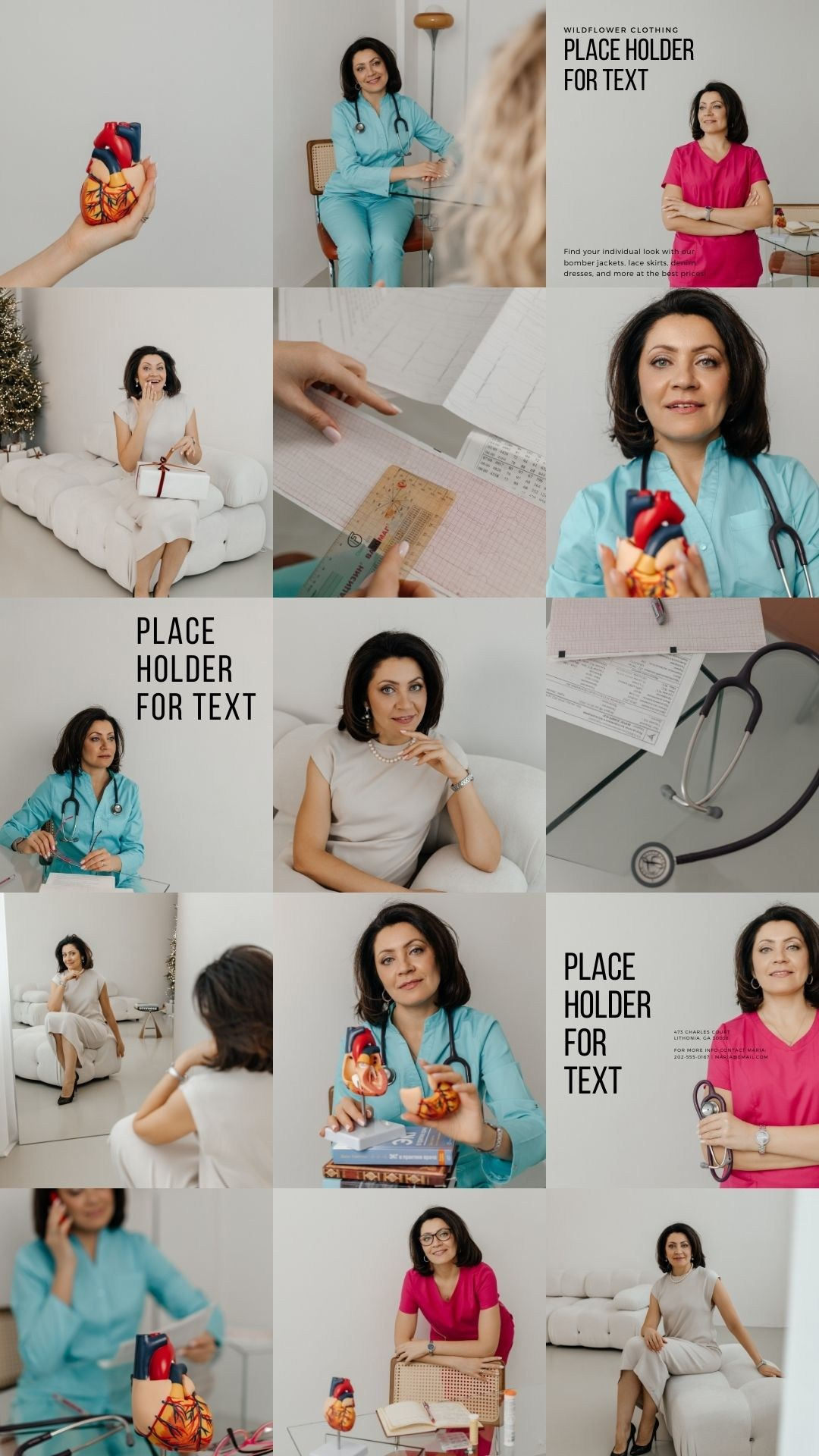 Контентная фотосессия для кардиолога. КОНТЕНТ ФОТОГРАФ