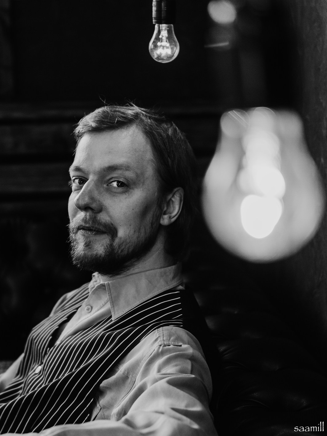 Strange man. Saamill