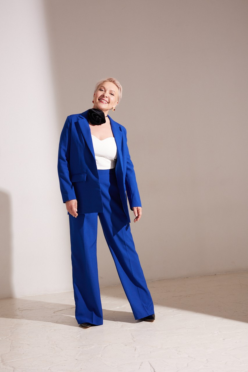 BLUE. Фотомодель