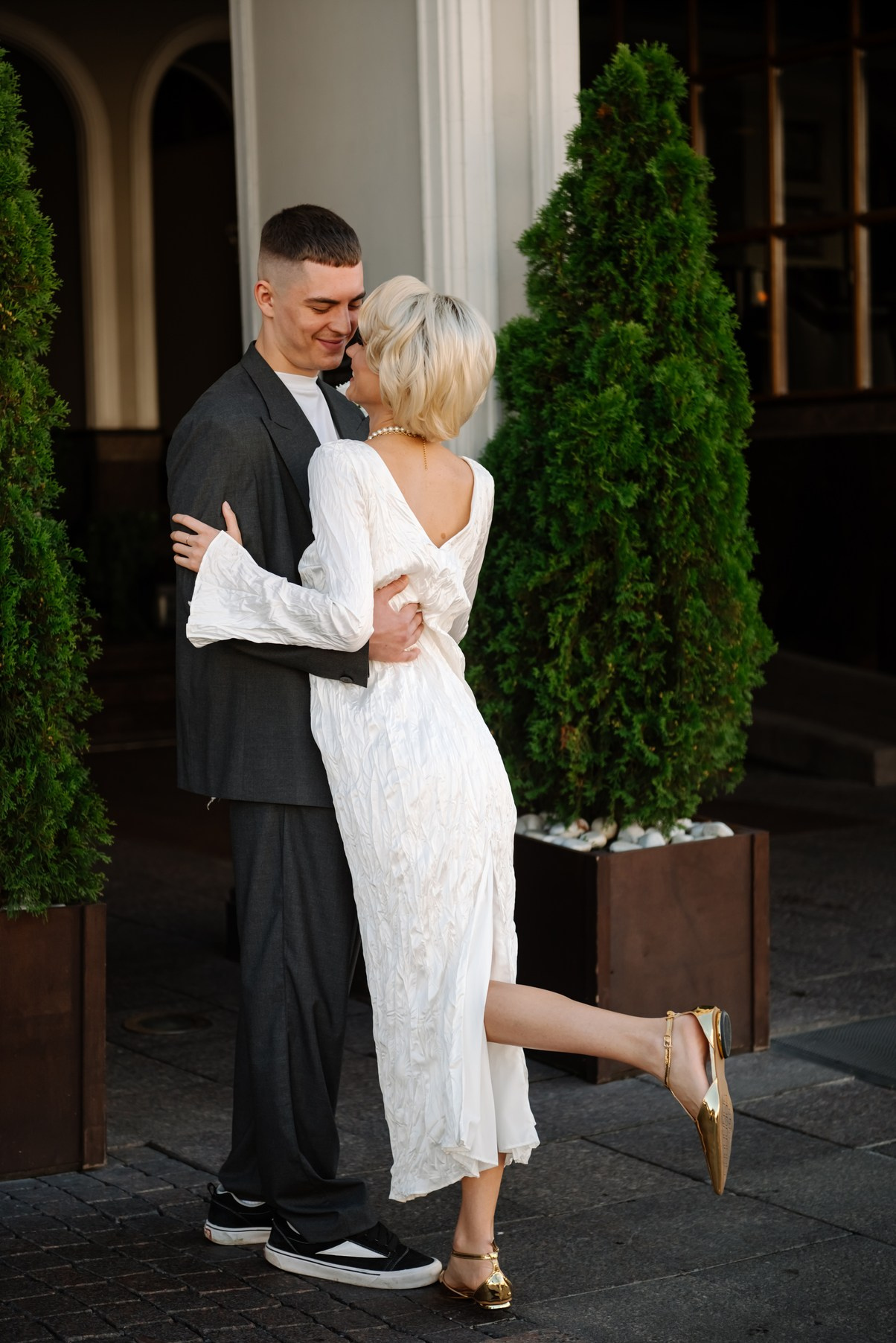 Прогулка у Атланов. Свадебный и сеейный фотограф в Санкт-Петербурге Елена Худякова