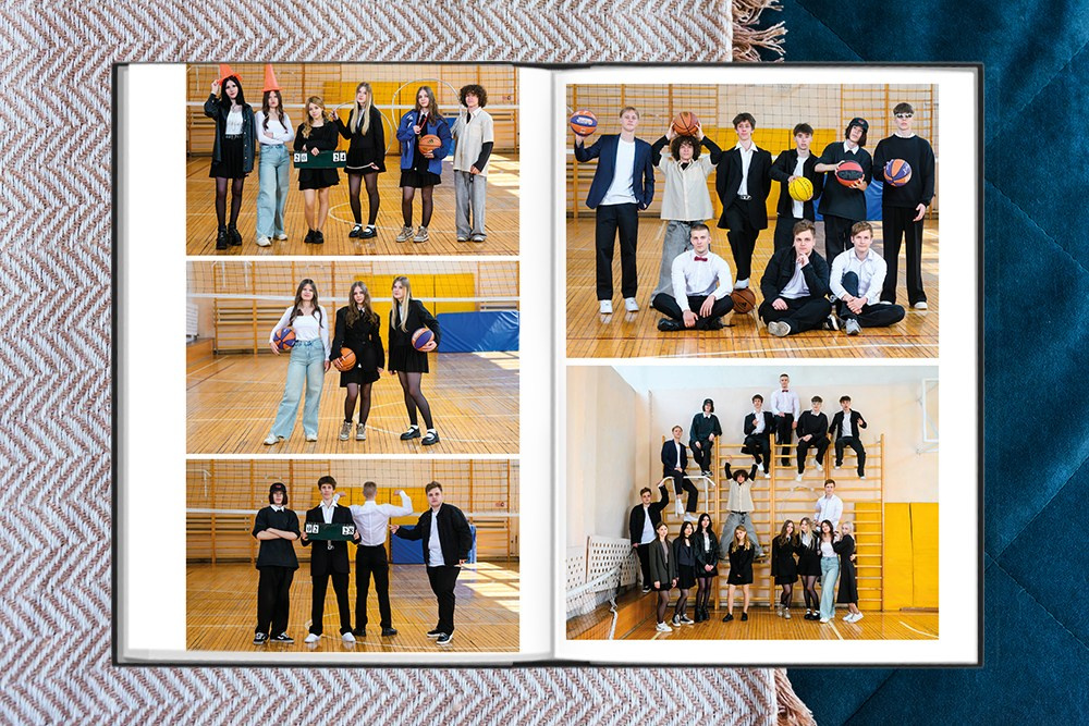 Выпускной альбом «Большой альбом про нас». Студия выпускных альбомов Ольги Галкиной. Томск