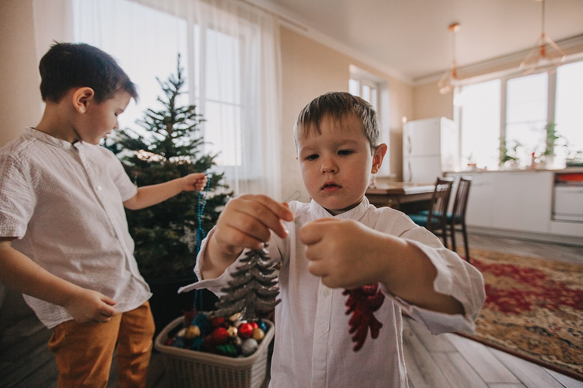 Дом. Семья. Новый год. Семейный фотограф в Белгороде Аня Никифорова