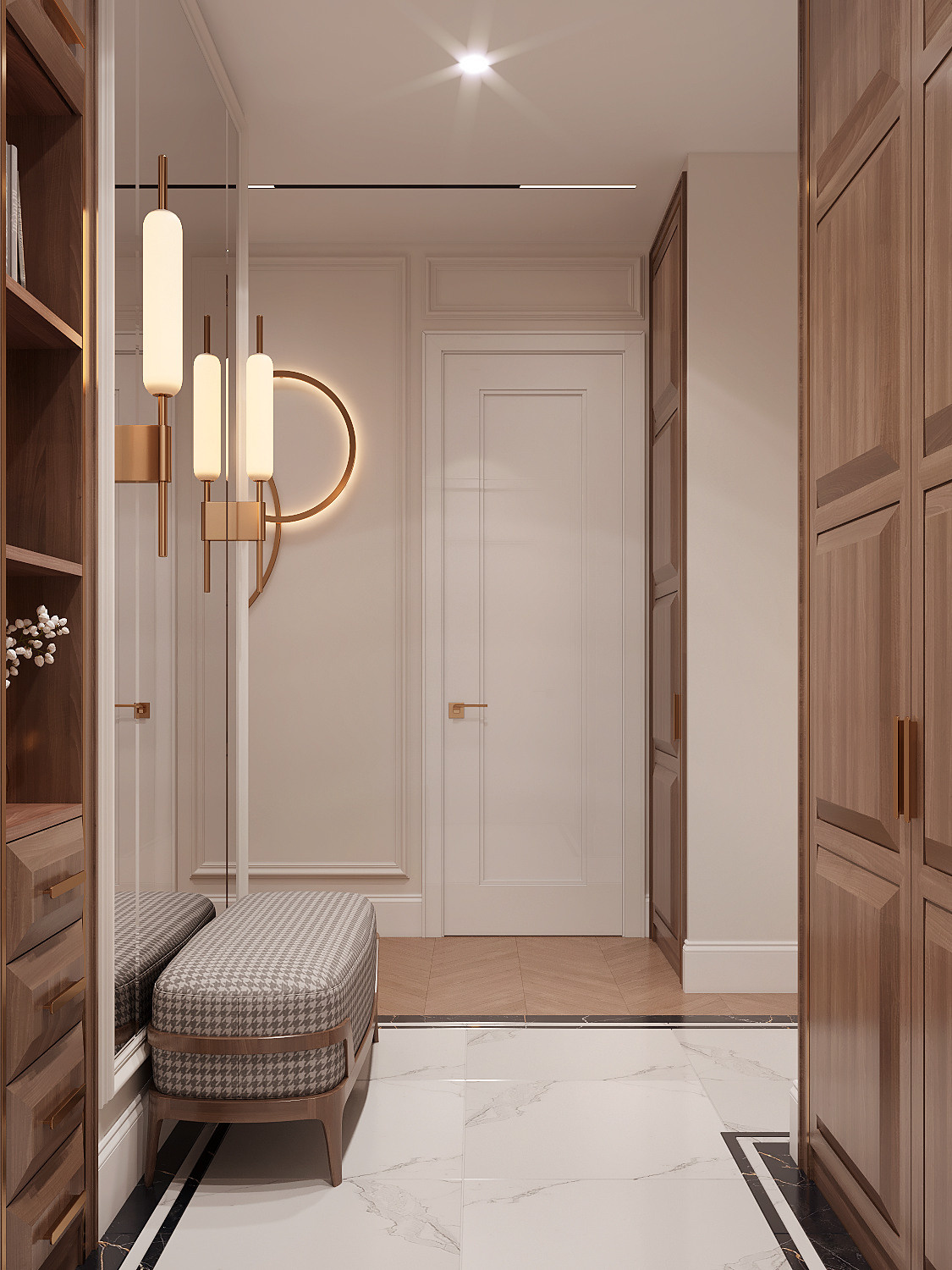 Дизайн квартиры в ЖК Пресня сити