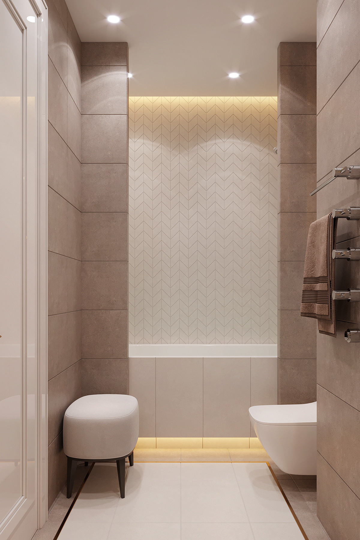 ЖК Пресня Сити. Дизайн интерьера в Москве