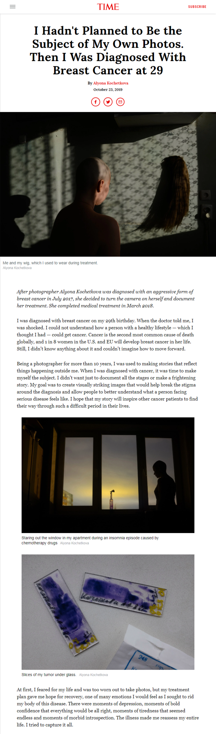 Я не планировала становиться героем своих фотографий | TIME. Алёна Кочеткова | фотограф и преподаватель фотографии