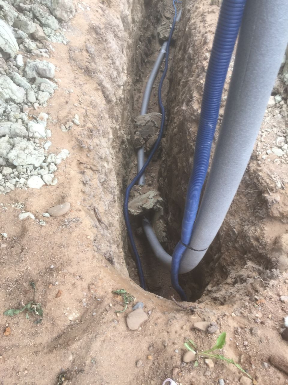 Скважина, ввод воды в дом. Первая Инженерная СПб