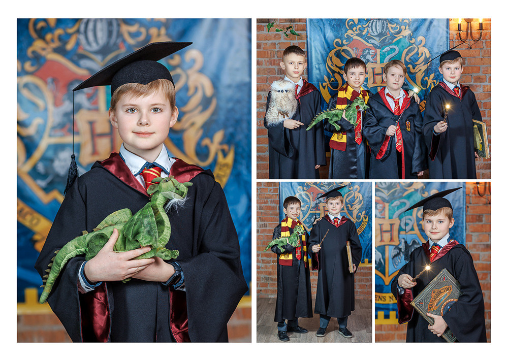 Гарри Поттер. Выпускные альбомы в школе и детском саду